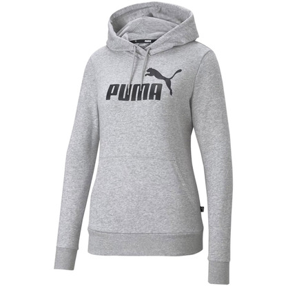 Bluza damska Puma ESS Logo Hoodie TR szara 586791 04
