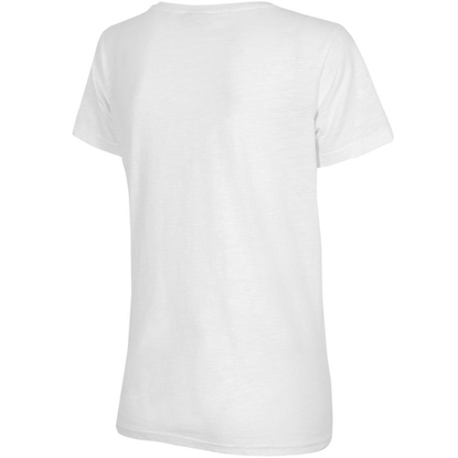 Koszulka damska 4F biała H4L22 TSD352 10S