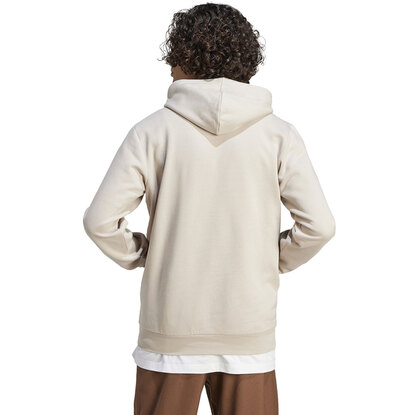 Bluza męska adidas Essentials Fleece Hoodie beżowa IL3294