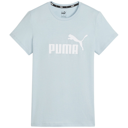 Koszulka damska Puma ESS Logo Tee błękitna 586775 25