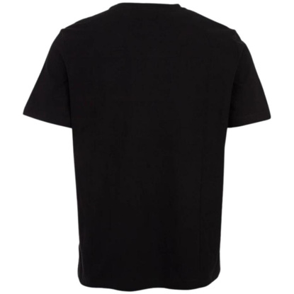 Koszulka męska Kappa Veer Loose Fit czarna 707389 19-4006