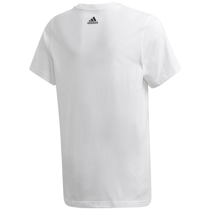 Koszulka dla dzieci adidas Yb Graph Tee biała GD6121