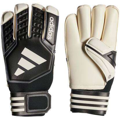 Rękawice bramkarskie adidas Tiro League czarno-białe HN5612
