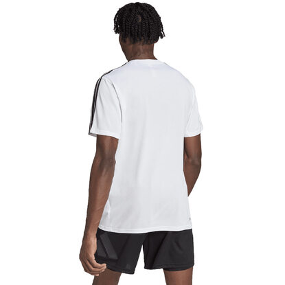Koszulka męska adidas Train Essentials 3-Stripes Training Tee biała IB8151