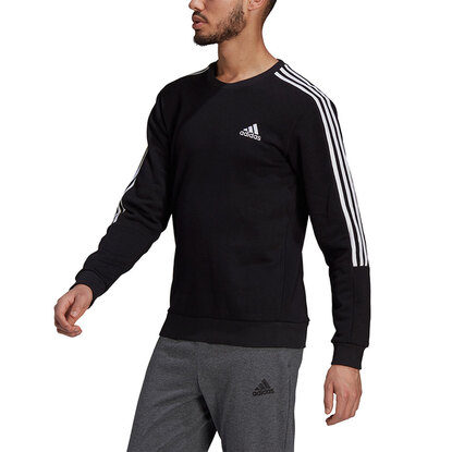 Bluza męska adidas Essentials Sweatshirt czarna GK9579