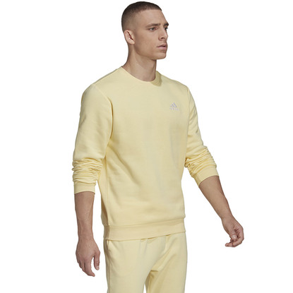 Bluza męska adidas Essentials Fleece żółta HL2285