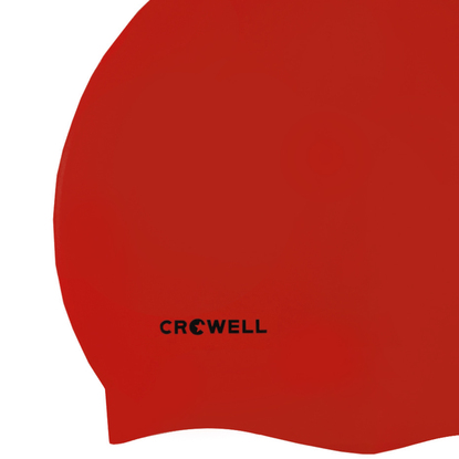 Czepek pływacki silikonowy Crowell Mono Breeze kol.9 czerwony