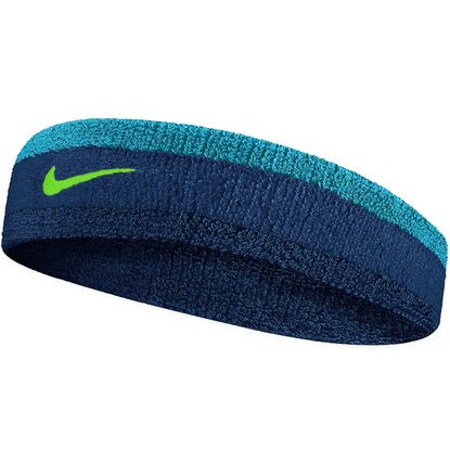 Opaska na głowę Nike Swoosh niebieska N0001544416OS