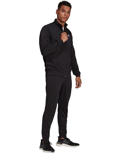 Dres męski adidas Logo Graphic Track Suit czarny HE2228