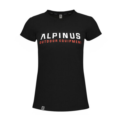 Koszulka damska Alpinus Chiavenna czarna BR43941