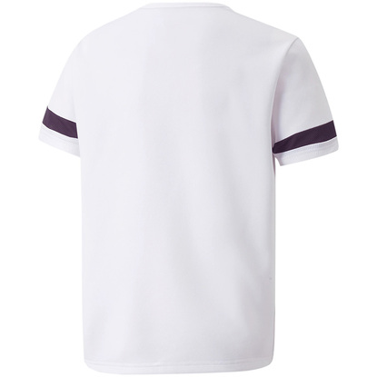 Koszulka dla dzieci Puma teamRISE Jersey Jr biała 704938 04