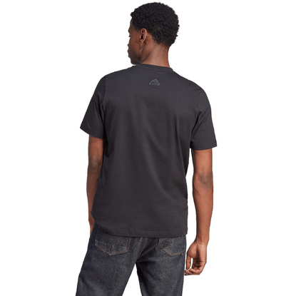 Koszulka męska adidas Sportswear Future Icons Metallic Tee czarna II3468