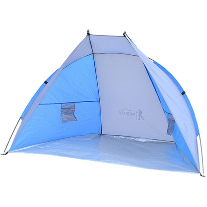 Namiot osłona plażowa Sun Royokamp 200x100x105 szaro-niebieska 1015651
