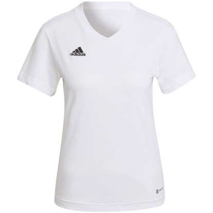 Koszulka damska adidas Entrada 22 Tee biała HC0442