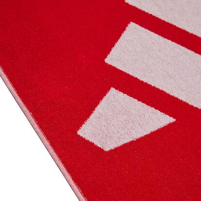 Ręcznik adidas 3BAR Small czerwony IR6243