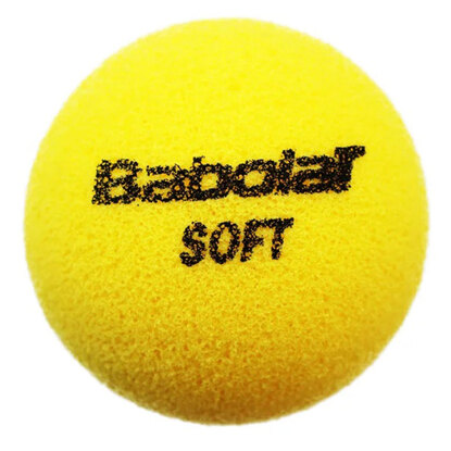 Piłki tenisowe juniorskie Babolat Soft Foam 3szt żółte 501058