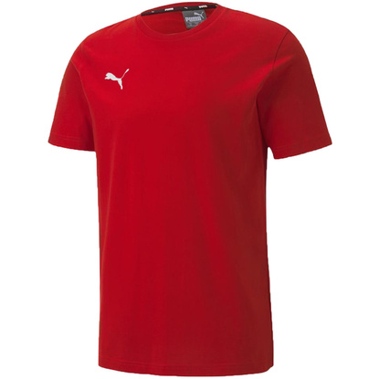 Koszulka męska Puma teamGOAL 23 Casuals Tee czerwona 656578 01