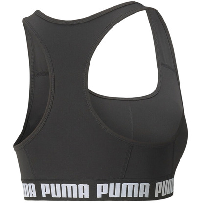 Stanik sportowy damski Puma Mid Impact czarny 521599 01