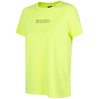 Koszulka damska 4F soczysta zieleń H4Z22 TSD019 45S