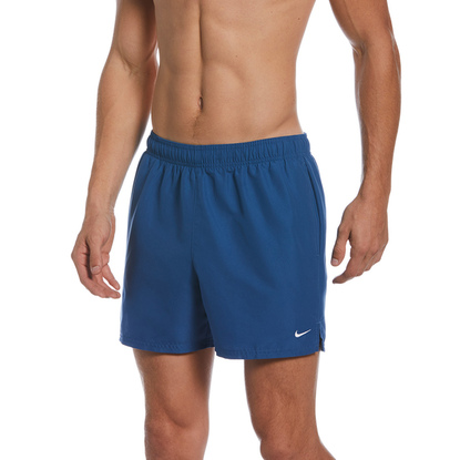 Spodenki kąpielowe męskie Nike 5 Volley niebieskie NESSA560 444