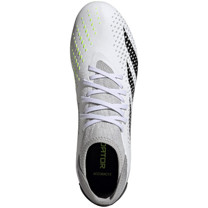 Buty piłkarskie adidas Predator Accuracy.3 SG biało-szare IE9492