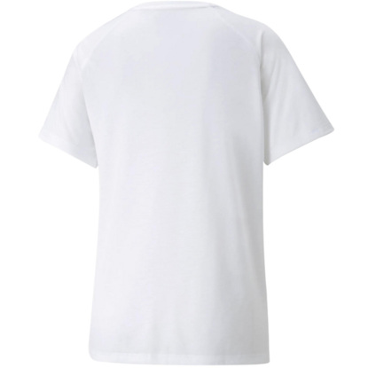 Koszulka damska Puma Evostripe Tee biała 589143 02