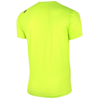 Koszulka męska funkcyjna 4F soczysta zieleń neon H4Z22 TSMF351 45N