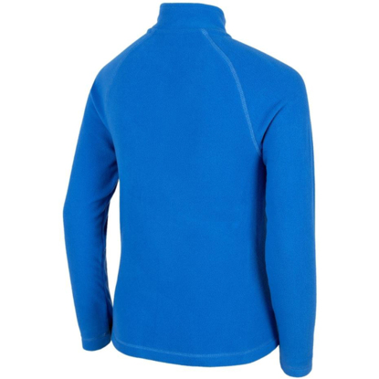 Bluza polarowa dla chłopca 4F niebieska HJZ22 JBIMP001 33S