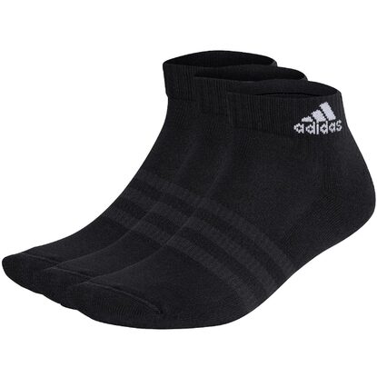 Skarpety adidas Cushioned Sportswear Ankle Socks 3p czarne IC1277