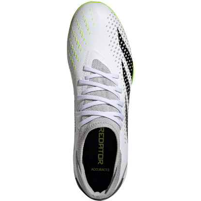 Buty piłkarskie adidas Predator Accuracy.3 TF biało-szare GZ0004