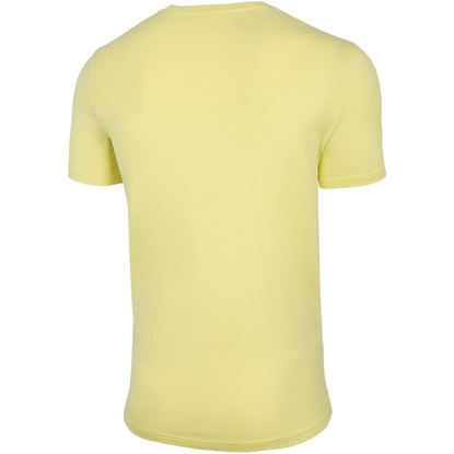 Koszulka męska 4F jasno żółta H4L22 TSM041 73S