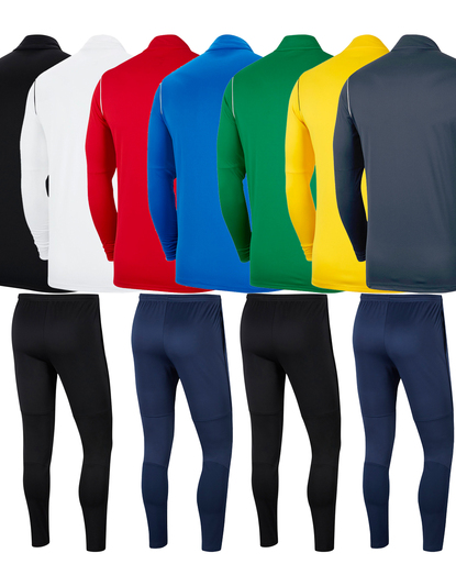 Dres męski Nike Dry Park 20 bluza rozpinana spodnie dresowe BV6885 / BV6877