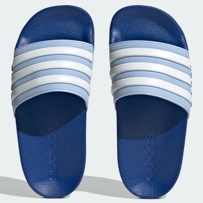 Klapki dla dzieci adidas adilette Shower Slides niebieskie IG4875