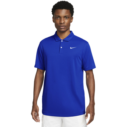 Koszulka męska Nike Court Dri-FIT Polo Solid niebieska DH0857 480