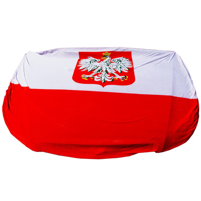 Pokrowiec na maskę Enero flaga Polska 1009292