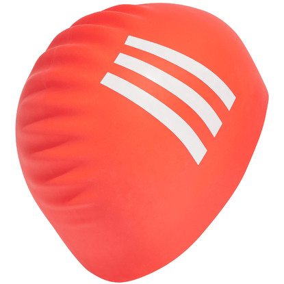 Czepek pływacki adidas 3-Stripes pomarańczowy IM1052