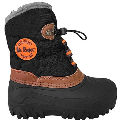 Buty dla dzieci Lee Cooper czarno-brązowe LCJ-21-44-0524K