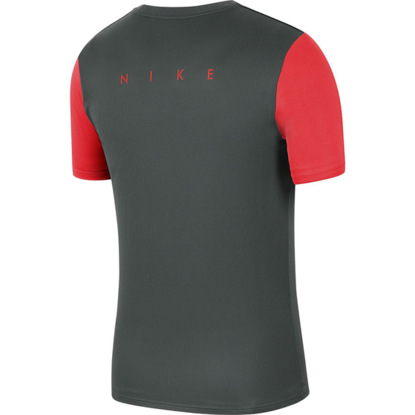 Koszulka męska Nike Dry Academy PRO TOP SS szaro-czerwona BV6926 079