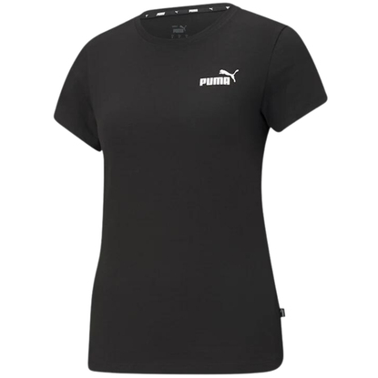 Koszulka damska Puma ESS Small Logo Tee czarna 586776 01