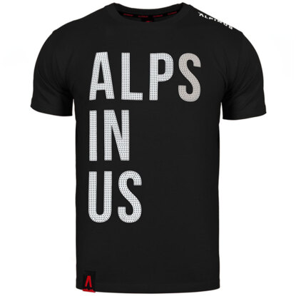 Koszulka męska Alpinus Alps In Us czarna ALP20TC0015