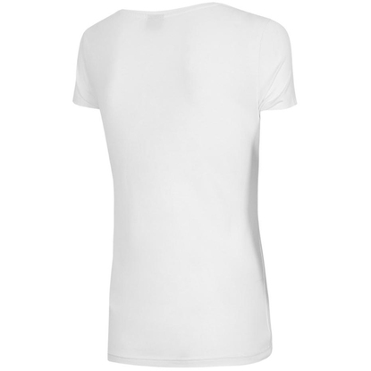 Koszulka damska 4F biała H4Z22 TSD353 10S