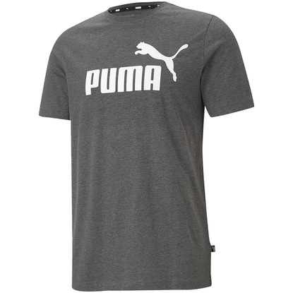 Koszulka męska Puma ESS Heather Tee szara 586736 01
