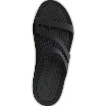Klapki damskie Crocs Swiftwater Sandal W czarne 203998 060