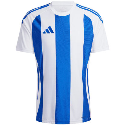Koszulka męska adidas Striped 24 Jersey biało-niebieska IW2144