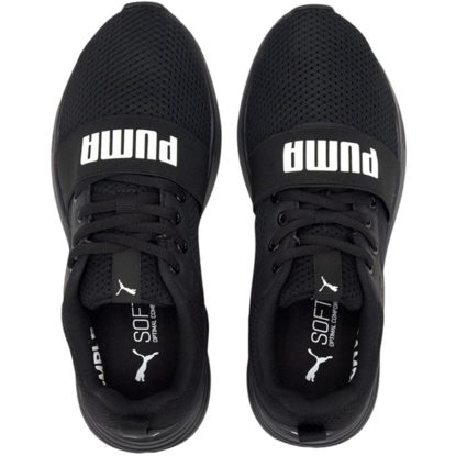 Buty dla dzieci Puma Wired Run Jr czarne 374214 01