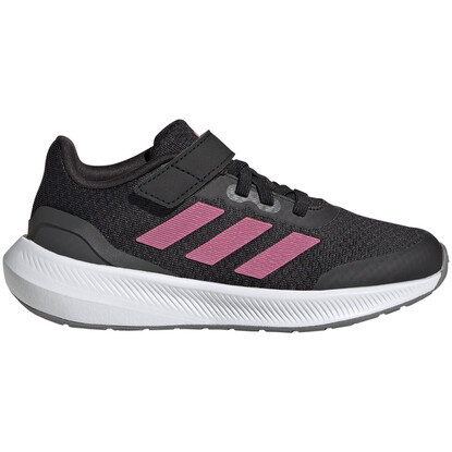 Buty dla dzieci adidas Runfalcon 3.0 Sport Running Elastic Lace Top Strap czarne HP5875