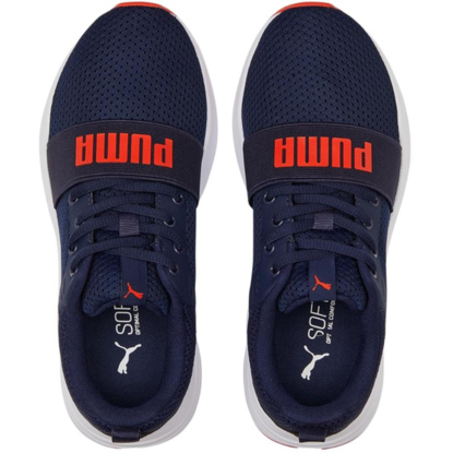 Buty dla dzieci Puma Wired Run Jr granatowe 374214 21