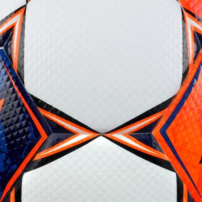 Piłka nożna Select Brillant SuperLiga biało-pomarańczowo-niebieska 18390