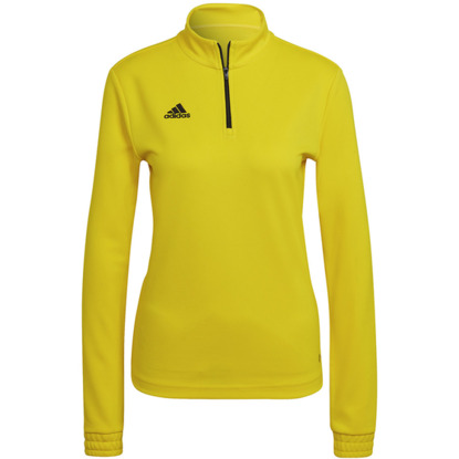 Bluza damska adidas Entrada 22 Top Training żółta HI2130