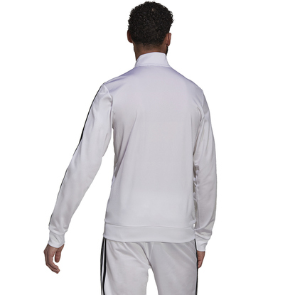 Bluza męska adidas Primegreen Essentials Warm-Up 3-Stripes biała H46102